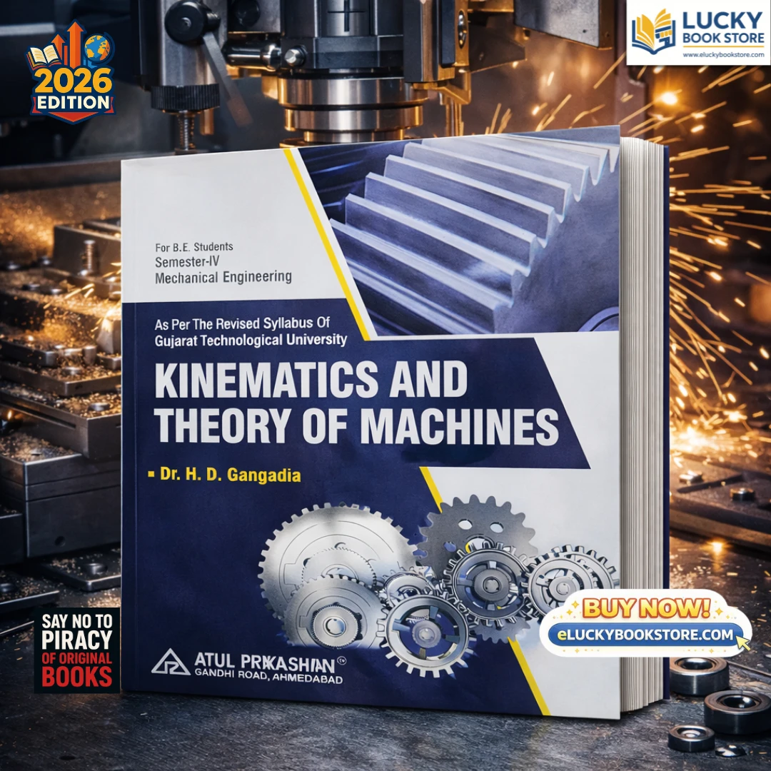 4th Sem BE Kinematics and Theory of Machines by HD Gangadia 2026 Edition | Atul Prakashan