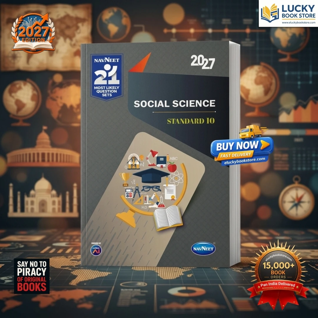 Std 10 21 Most Likely Question Sets Social Science | English | 2027 Edition | Navneet