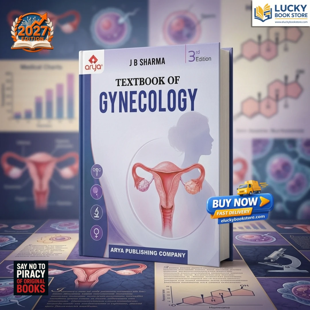 Textbook Of Gynecology | 3rd Edition 2026 | JB Sharma | Arya Publication