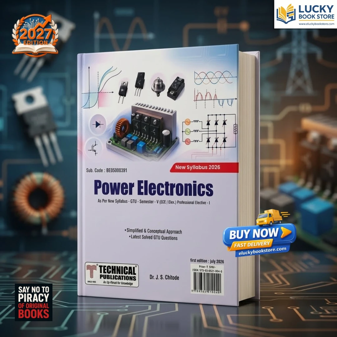 5th Sem BE Power Electronics | Sub. Code: BE05000391 | 2026 Edition | TECHNICAL PUB