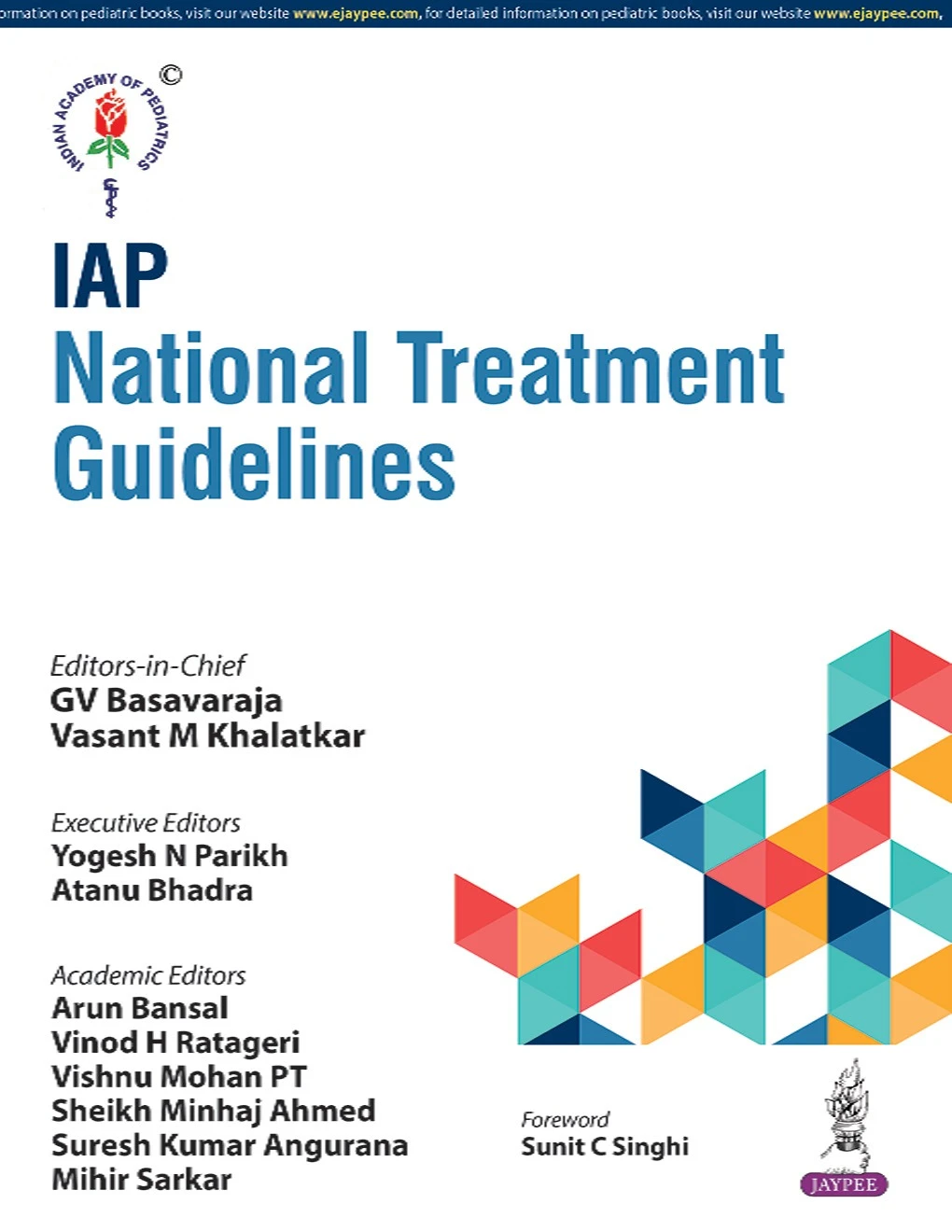 IAP National Treatment Guidelines by by GV Basavaraja | Jaypee