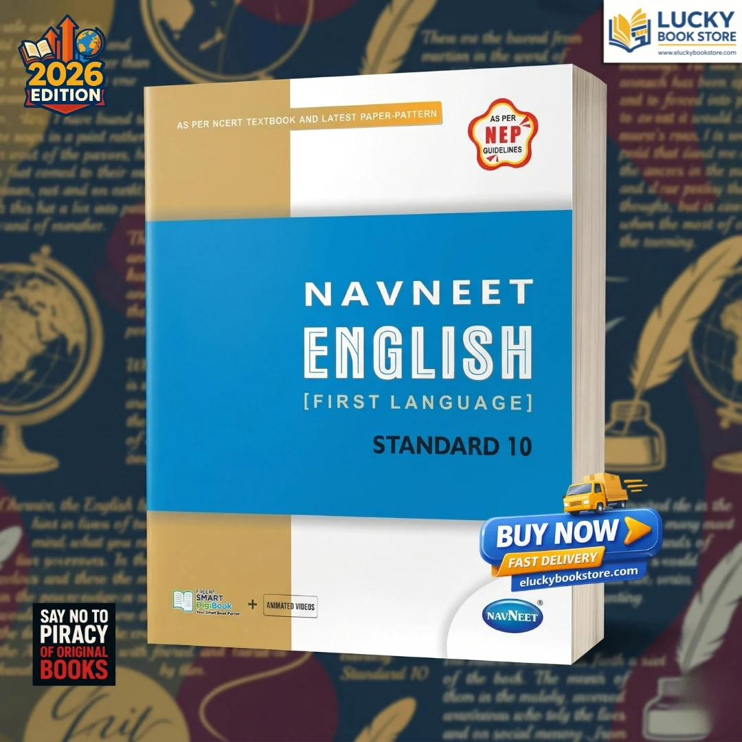 Class 10 English(First Language) With Extracts Based on Shreemad Bhagavad-Gita | 2026 Edition | Navneet