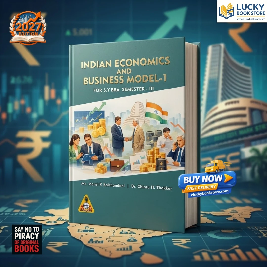 SY BBA Sem-3 Indian Economics & Business Model-1 | 2026 Edition | Rass Global Publication