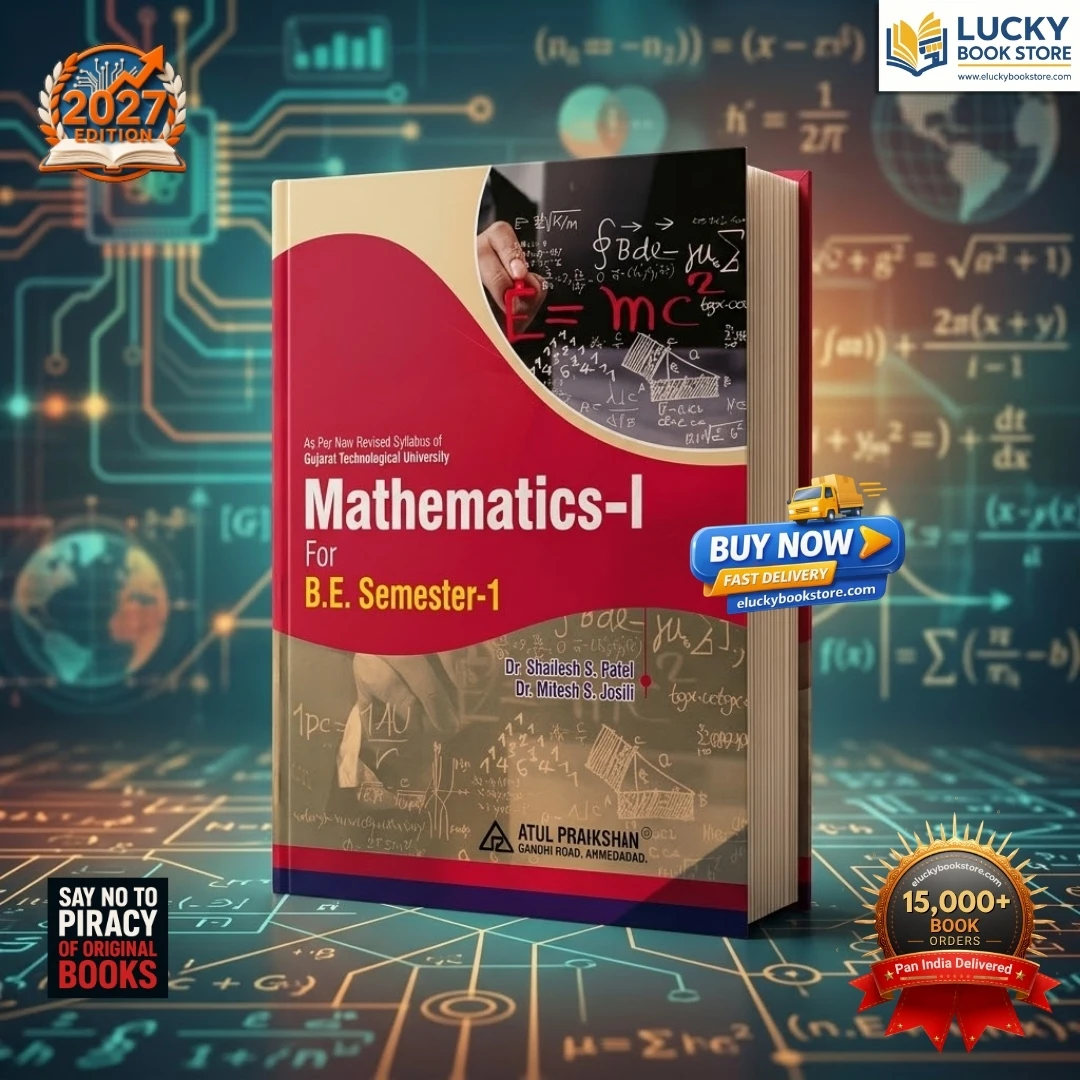 1st Year BE Mathematics-1 | S.S Patel | 2027 Edition | Atul Prakashan