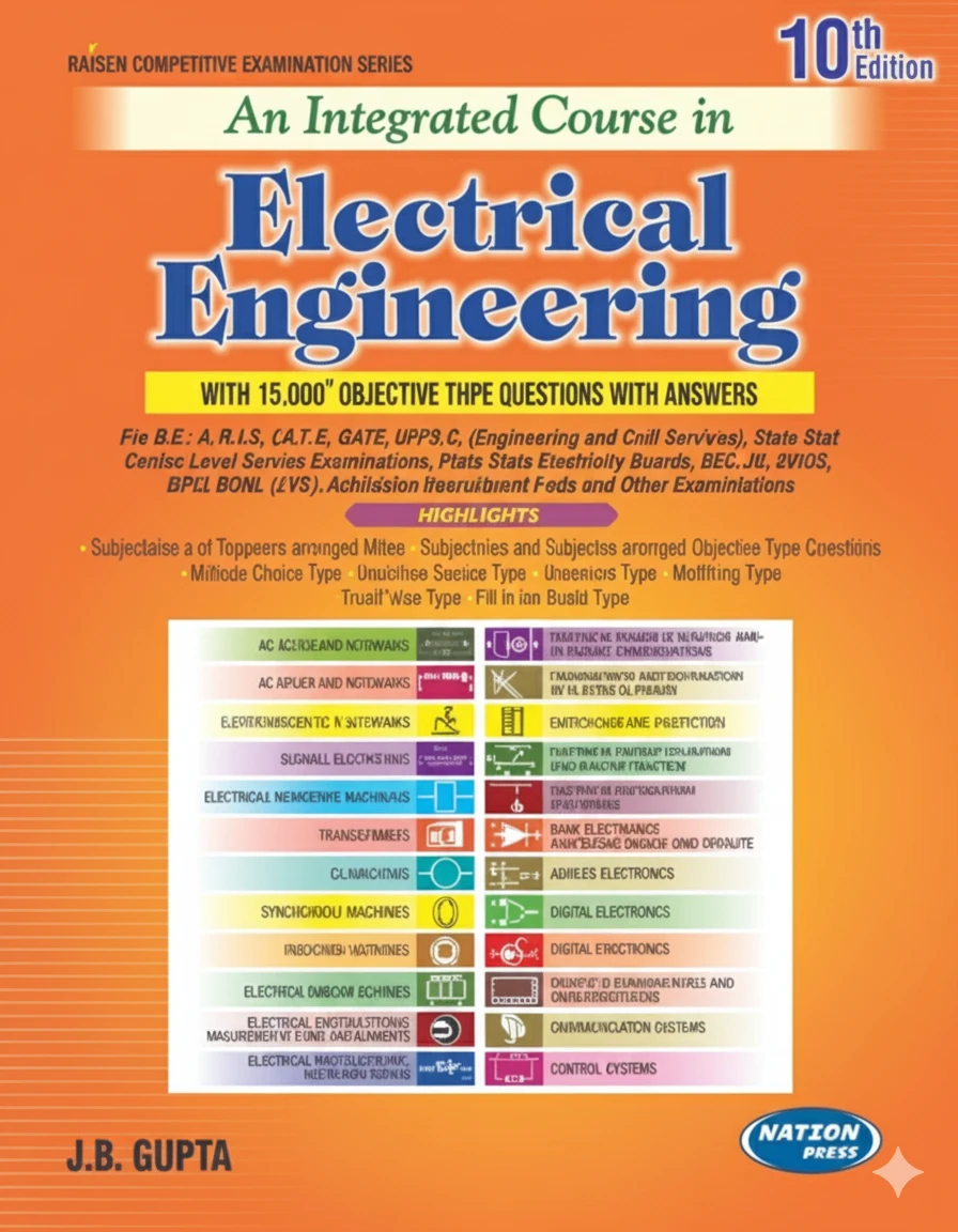 An Integrated Course in Electrical Engineering 10th Edition 2025 by JB Gupta | Sk Kataria