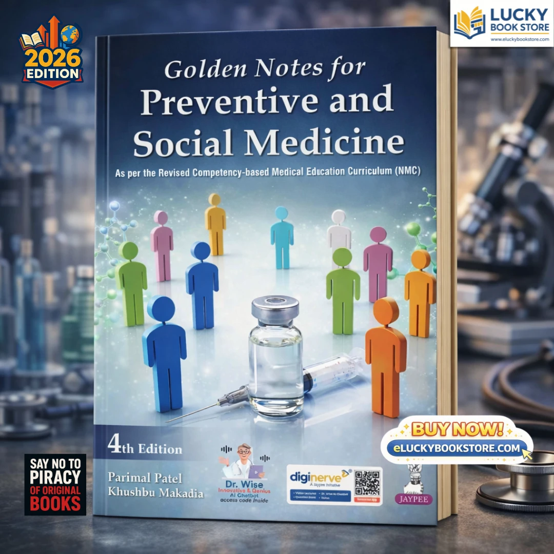 Golden Notes for Preventive and Social Medicine | 4th edition 2026 | Parimal Patel, Khushbu makadia | Jaypee