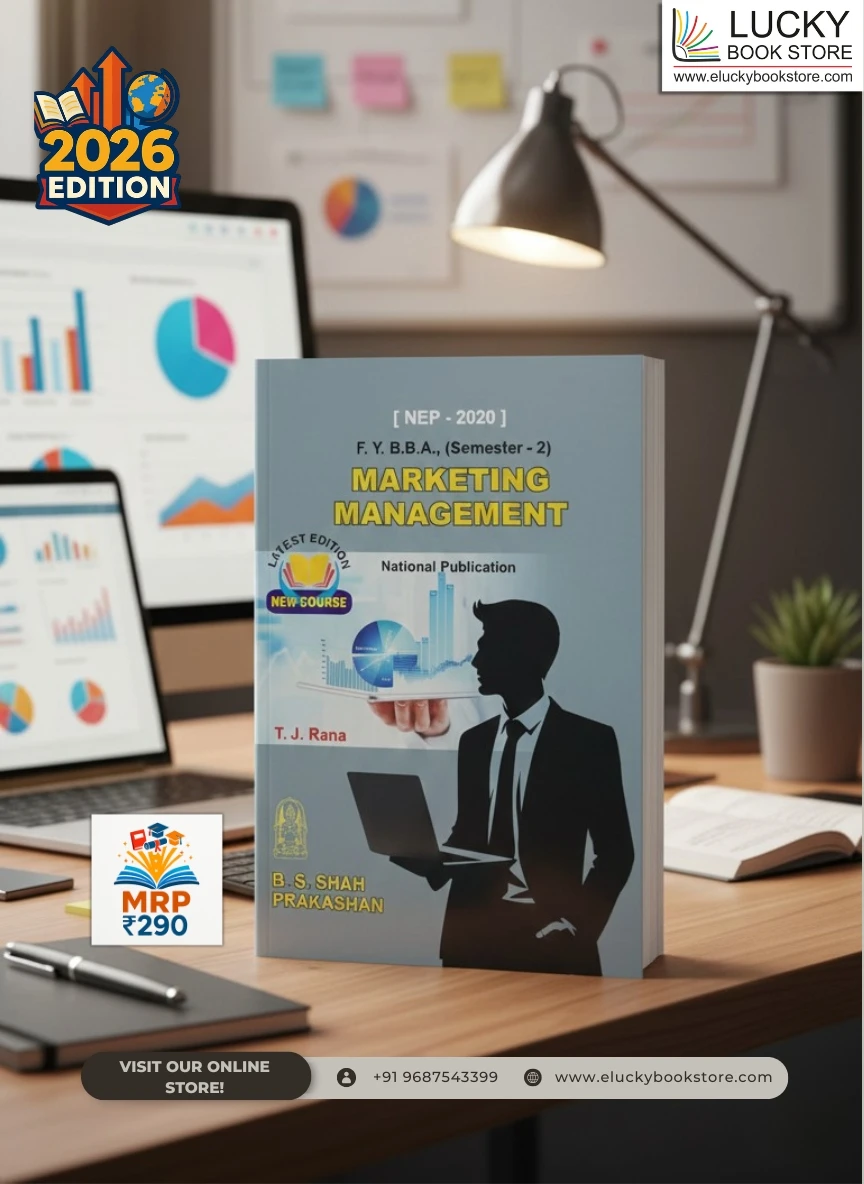 FY BBA sem-2 Marketing Management 2026 Edition by BS Shah