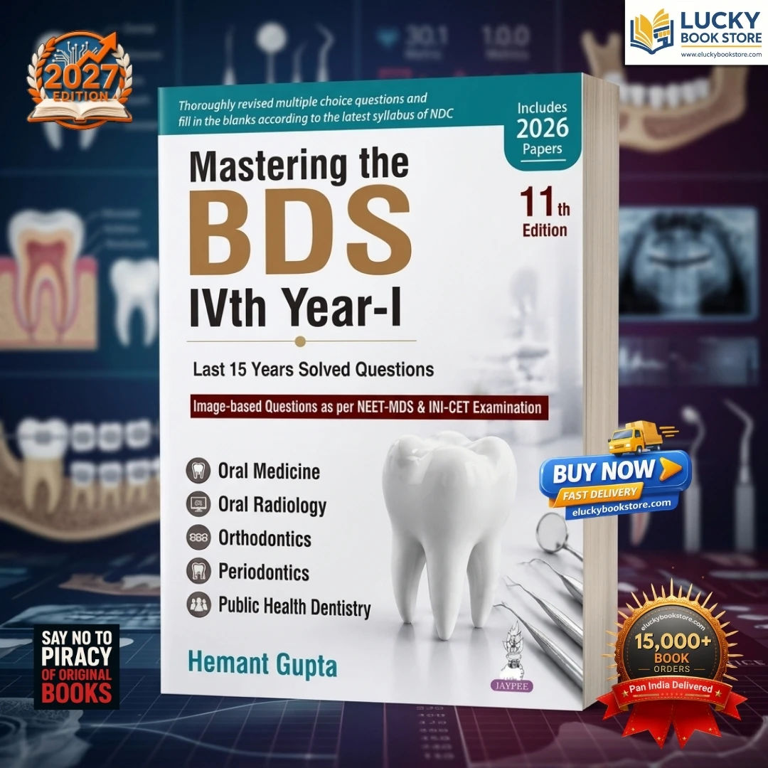 Mastering the BDS 4th year (Part-1) | Last 15 Years Solved Questions | Hemant Gupta | 11th Edition 2027 | Jaypee