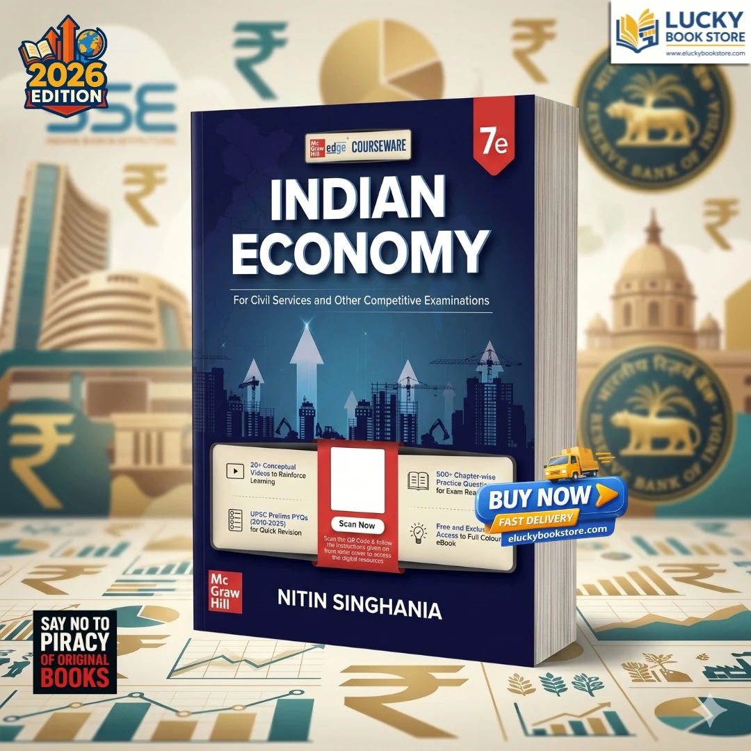 Courseware on Indian Economy |  7th Edition 2026 | NItin Singhania | Mcgrawhill