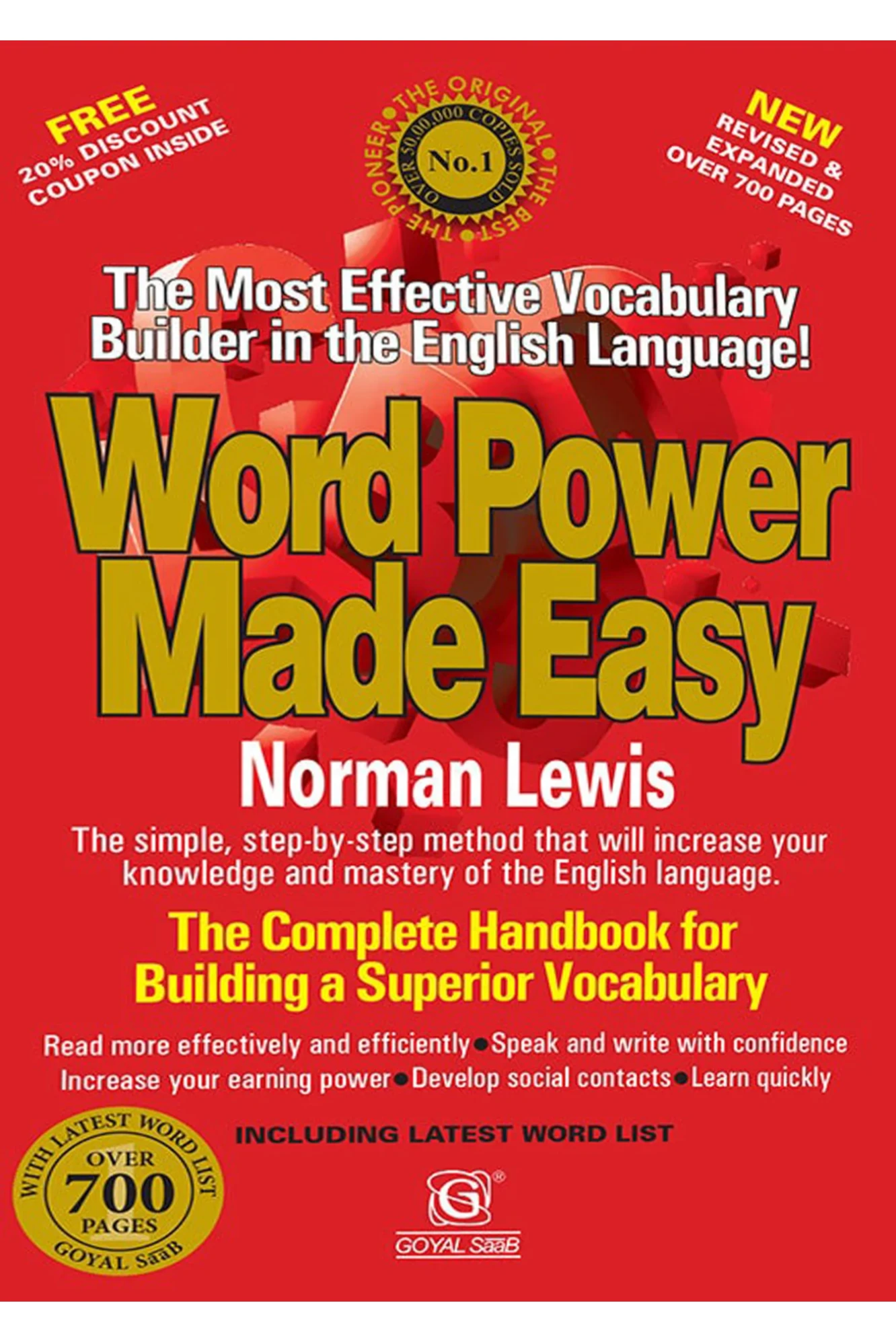 Word Power Made Easy By Norman Lewis (More Than 700 Pages) | Goyal Publishers