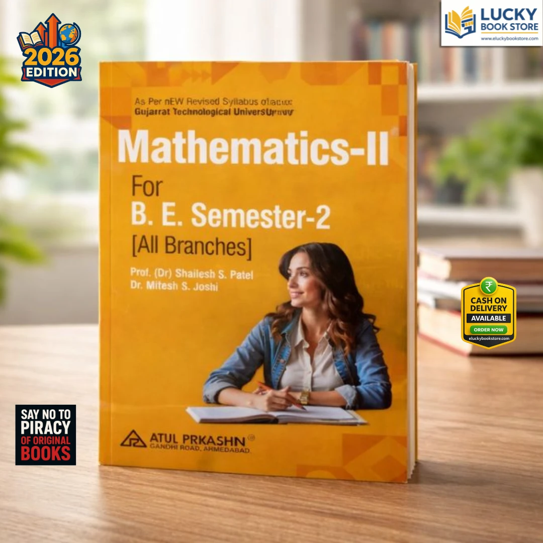 1st Year BE sem-2 Mathematics-2 2026 Edition by Dr SS Patel | Atul Prakashan
