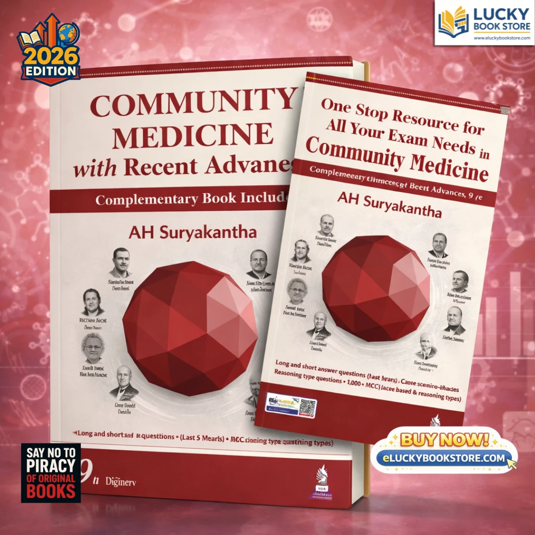 Community Medicine with Recent Advances with One Stop Resource fo All Your Exam Needs in Community Medicine by AH Suryakantha 9th Edition 2026 | Jaypee