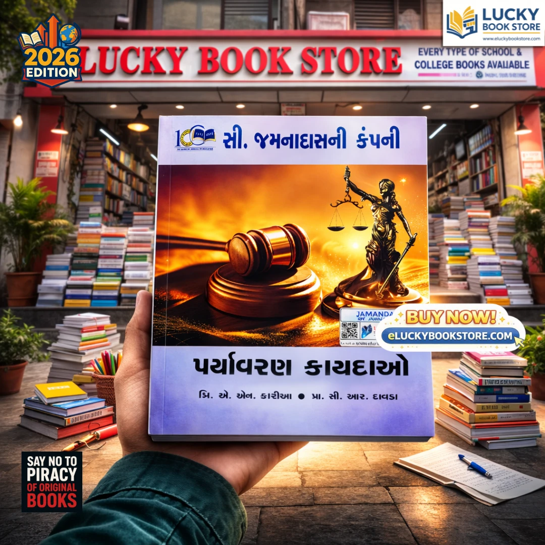 Environmental Law by A N Karia 2025 Edition | Gujarati | C Jamnadas