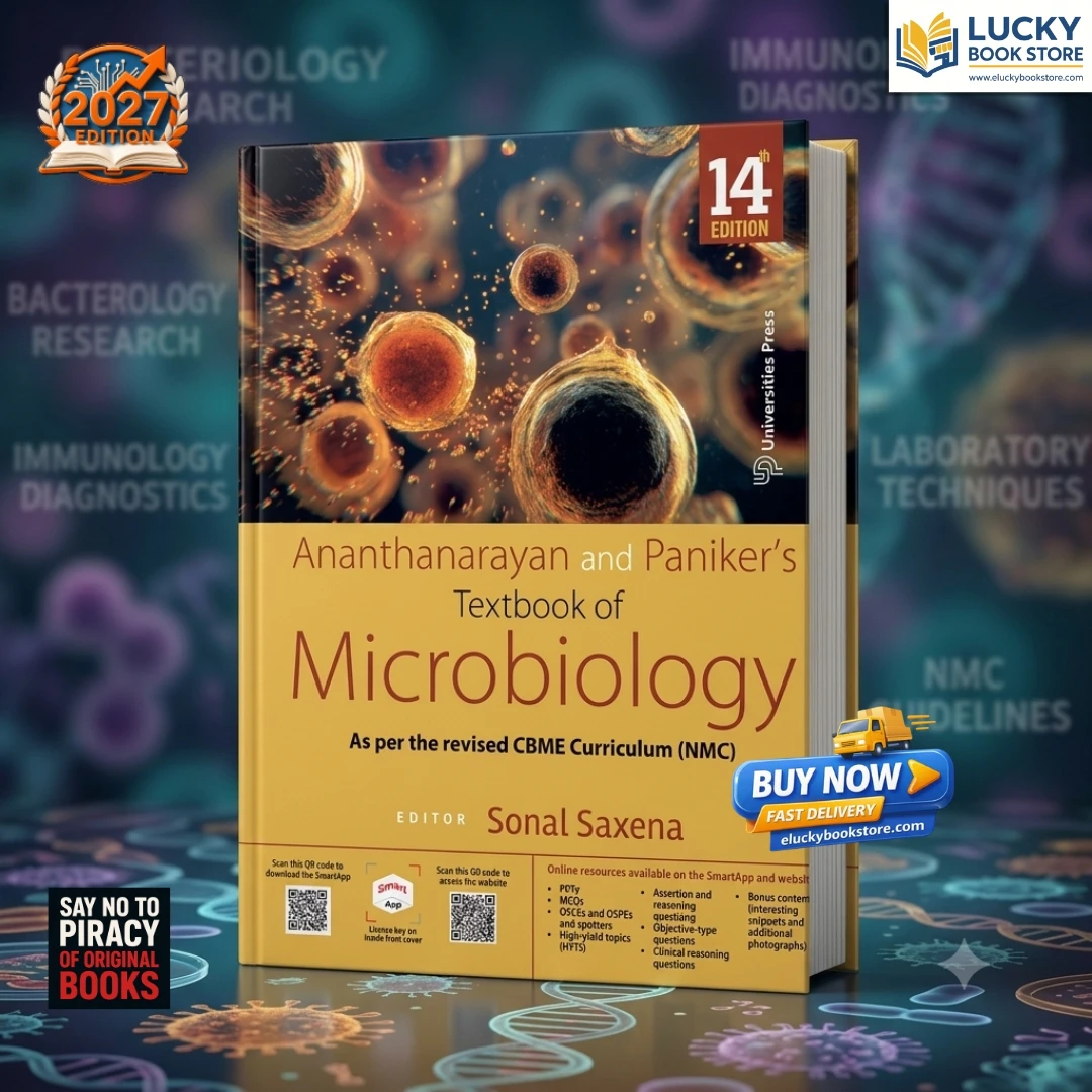 Ananthanarayan and Paniker’s Textbook of Microbiology 14th Edition 2026 | Orient Blackswan