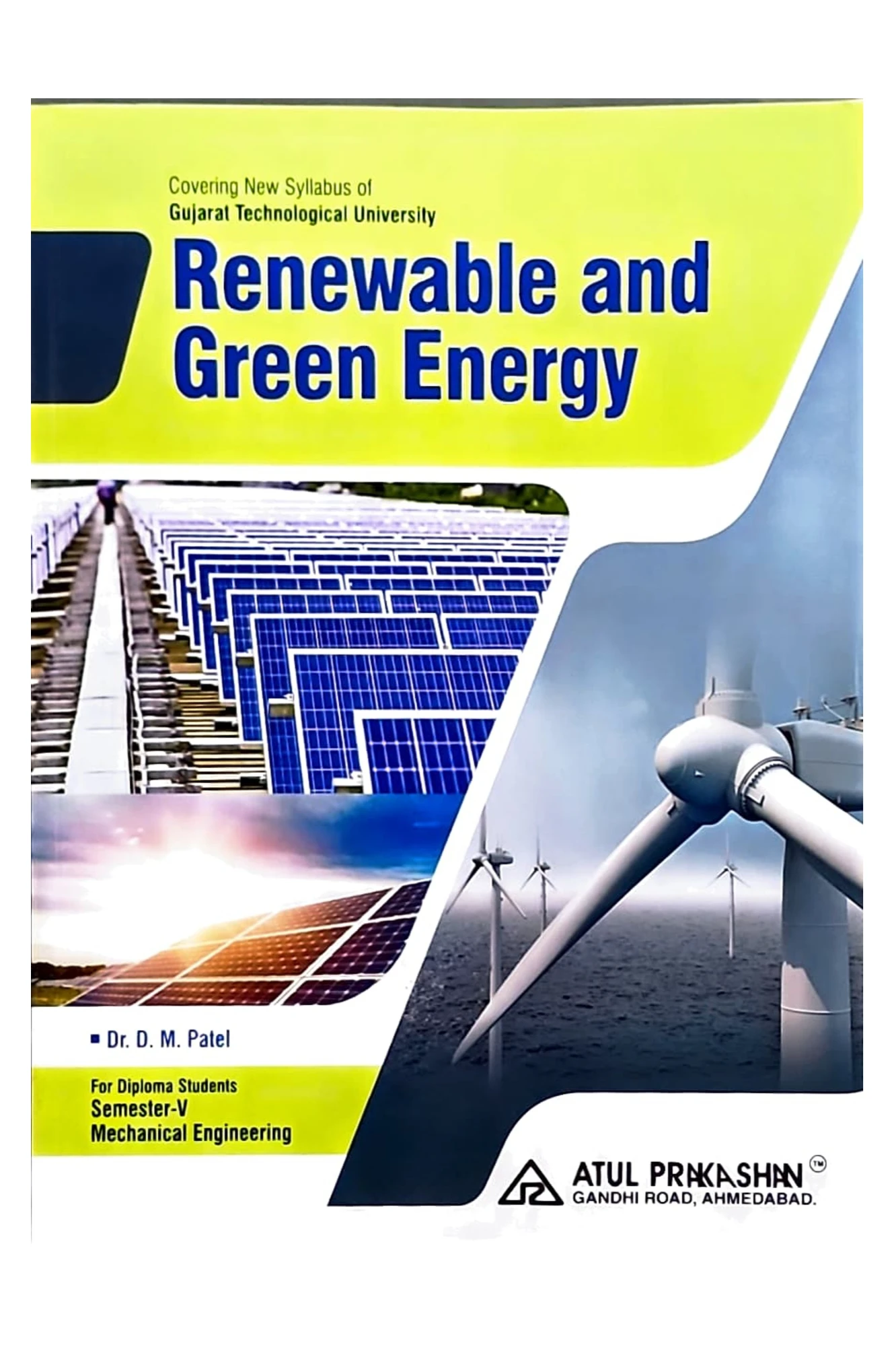 5th Sem Diploma Renewable and Green Energy By Atul Prakashan | Subject Code: 4351907