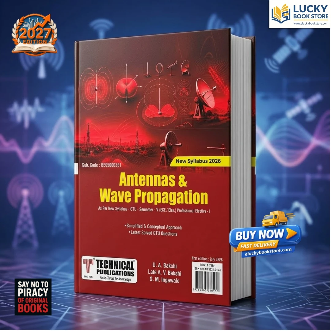5th Sem BE Antennas & Wave Propagation | Sub.Code: BE05000381 | 2026 Edition | TECHNICAL PUB