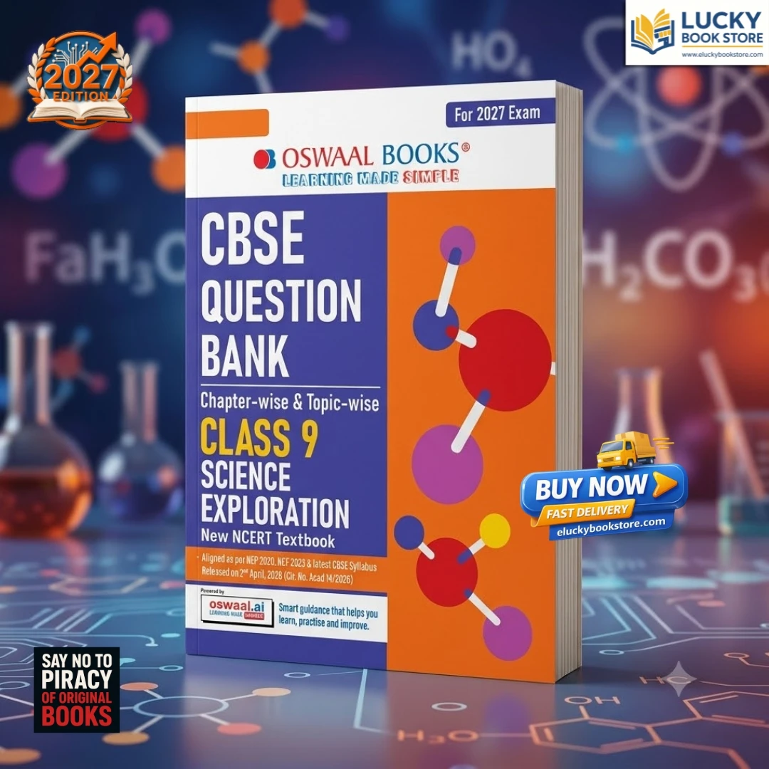 Class 9 CBSE Science Question Bank Chapter-wise & Topic-wise | 2026 Edition | Oswaal