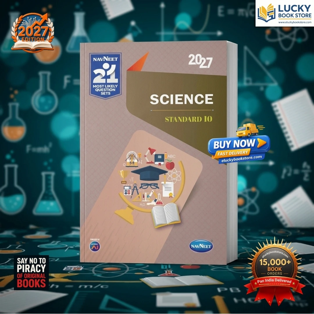 Std 10 21 Most Likely Question Sets Science | English | 2027 Edition | Navneet