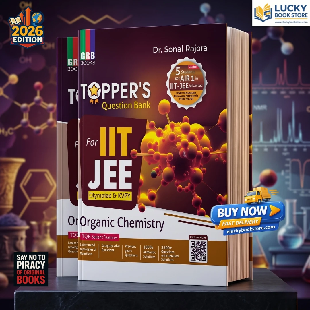 Topper’s Question Bank Organic Chemistry For IIT-JEE/Olympiad/KVPY | 2026 Edition | Dr Sonal Rajora | GRB Books