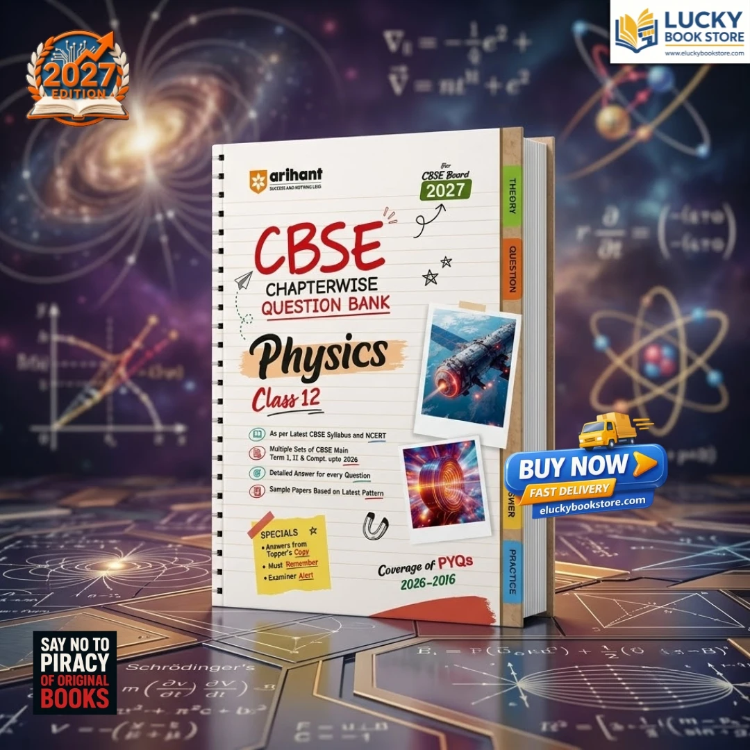 Class 12 CBSE Physics Chapterwise Question Bank with PYQs & Sample Papers | 2026 Edition | Arihant