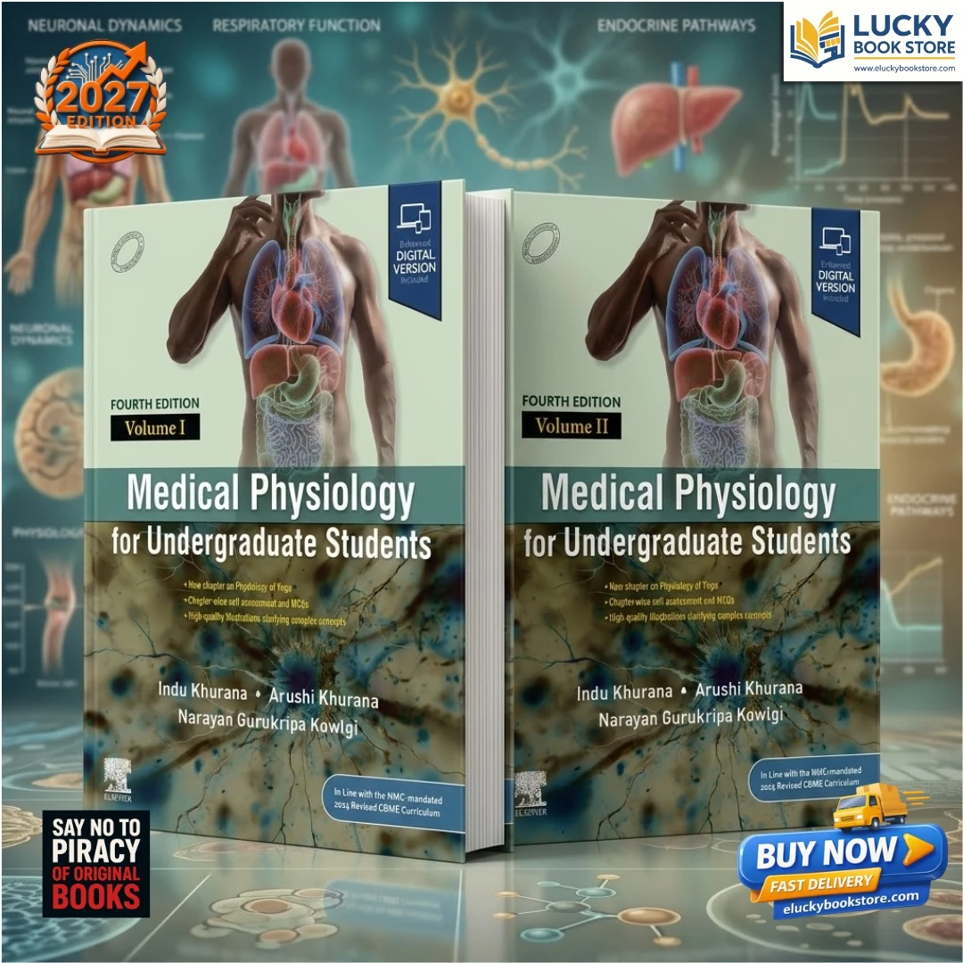 Medical Physiology for Undergraduate Students Vol-1 & 2 | 4th Edition 2026 | Indu Khurana | Elsevier