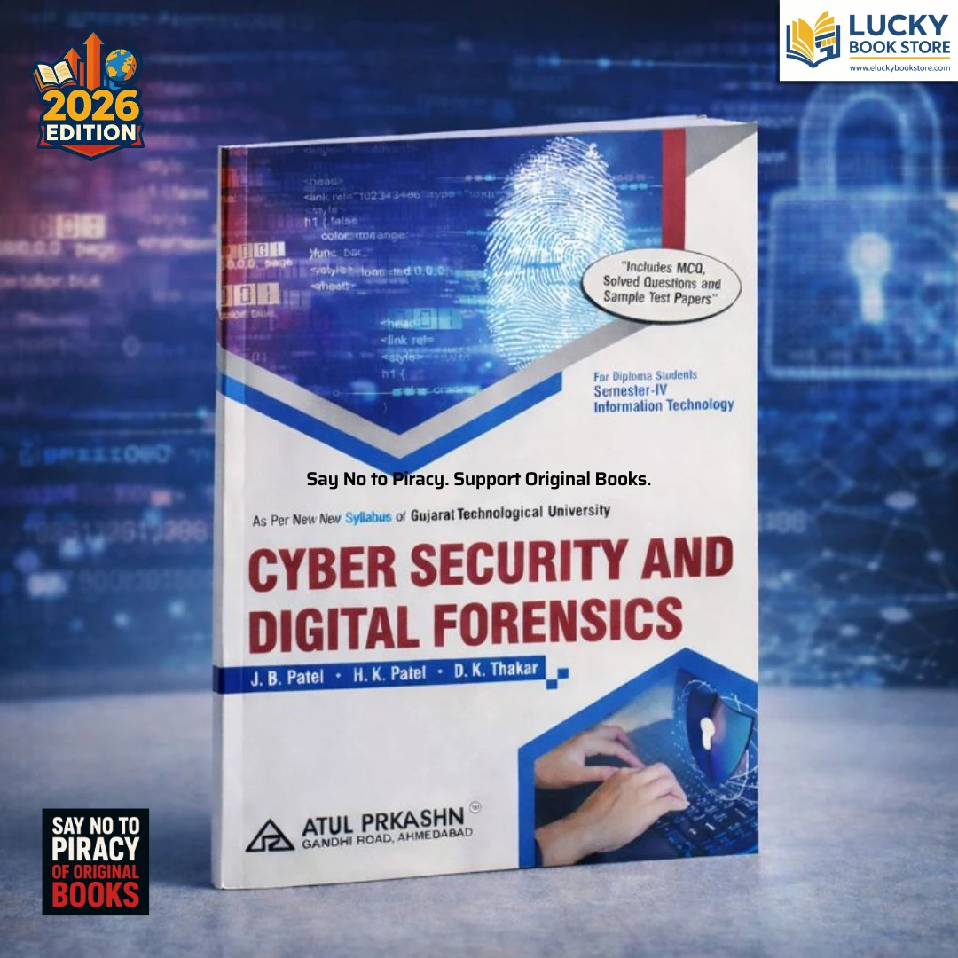 4th Sem Diploma Cyber Security and Digital Forensics by JB Patel 2026 Edition | Atul Prakashan