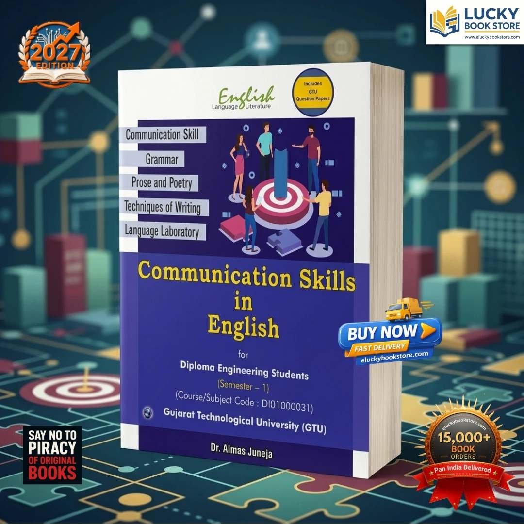 Communication Skills in English for Diploma Engineering | Almas Juneja | 2026 Edition | Laxmi Publication