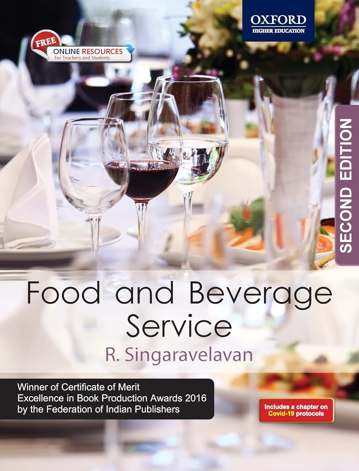 Food and Bevarages Service 2nd Edition by R Singaravelavan | Oxford