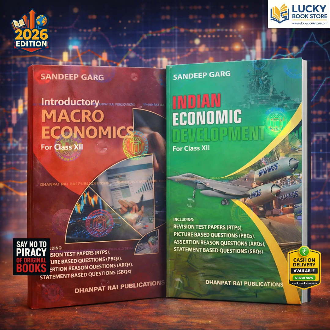 Class 12 CBSE Introductory Macro Economics and Indian Economic Development (Combo) By Sandeep Garg | 2026 Edition | Dhanpat Rai