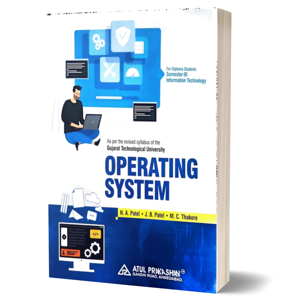 3rd Sem Diploma Operating System by JB Patel | Atul Prakashan