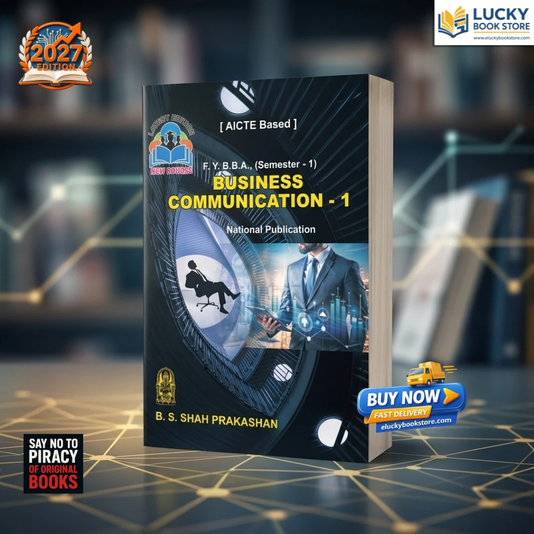 FY BBA Sem-1 Business Communication-1 | as Per VNSGU | 2026 Edition | BS Shah