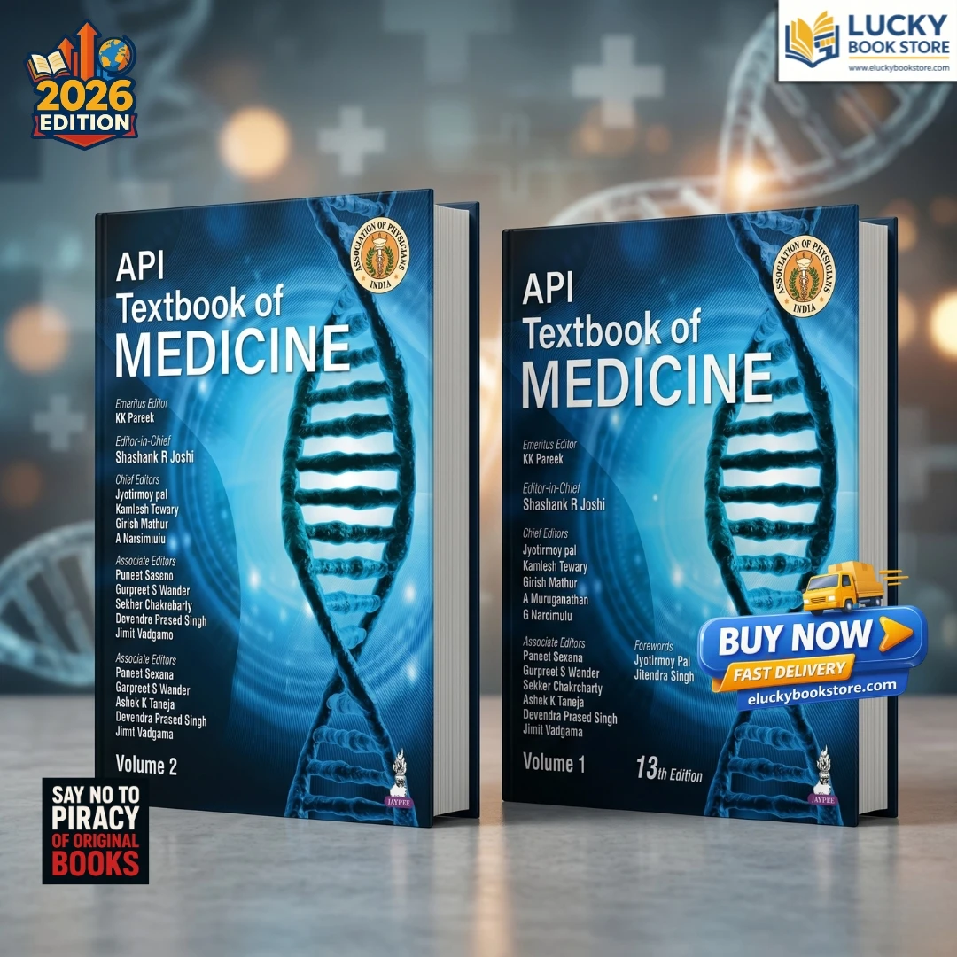 API Textbook of Medicine (2 Volumes) | 13th Edition 2026 | Shashank R Joshi, KK Pareek | Jaypee