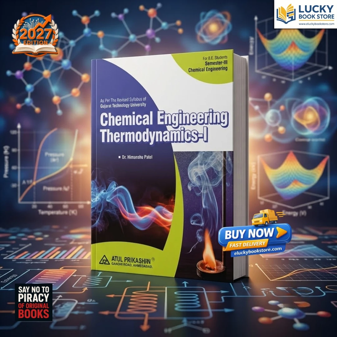 3rd Sem BE Chemical Engineering Thermodynamics-1 | English | 2026 Edition | Atul Prakashan
