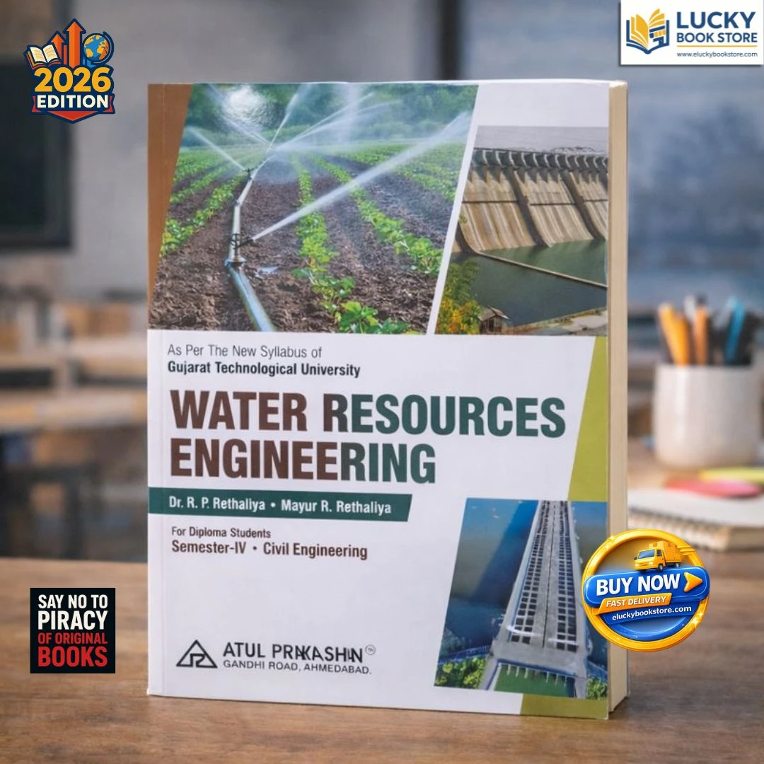 4th Sem Diploma Water Resource Engineering (English) by RP Rethaliya | Atul Prakashan