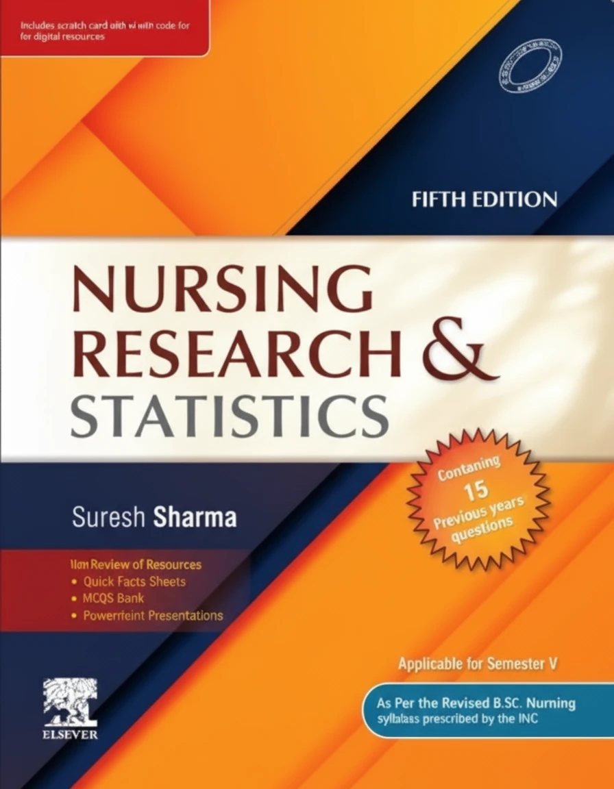 Nursing Research and Statistics 5th Edition 2025 by Suresh Sharma | Elsevier