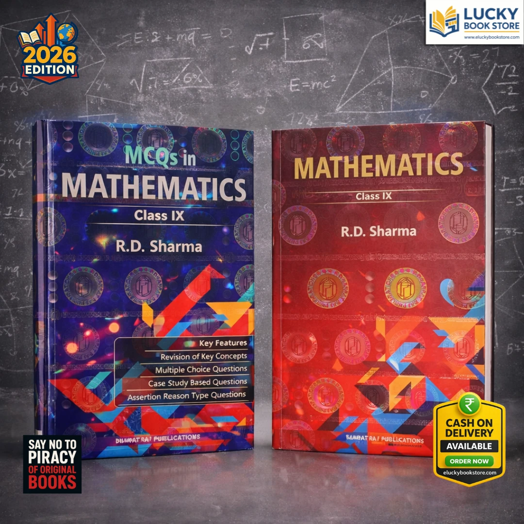 Class 9 CBSE Mathematics(Including Free MCQs Book) 2026 Edition by RD Sharma | Dhanpat Rai
