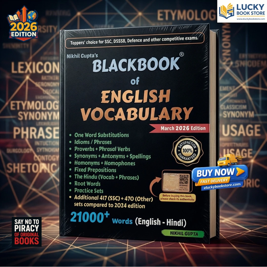 Blackbook of English Vocabulary | 21,000+ Words | March 2026 | Nikhil Gupta