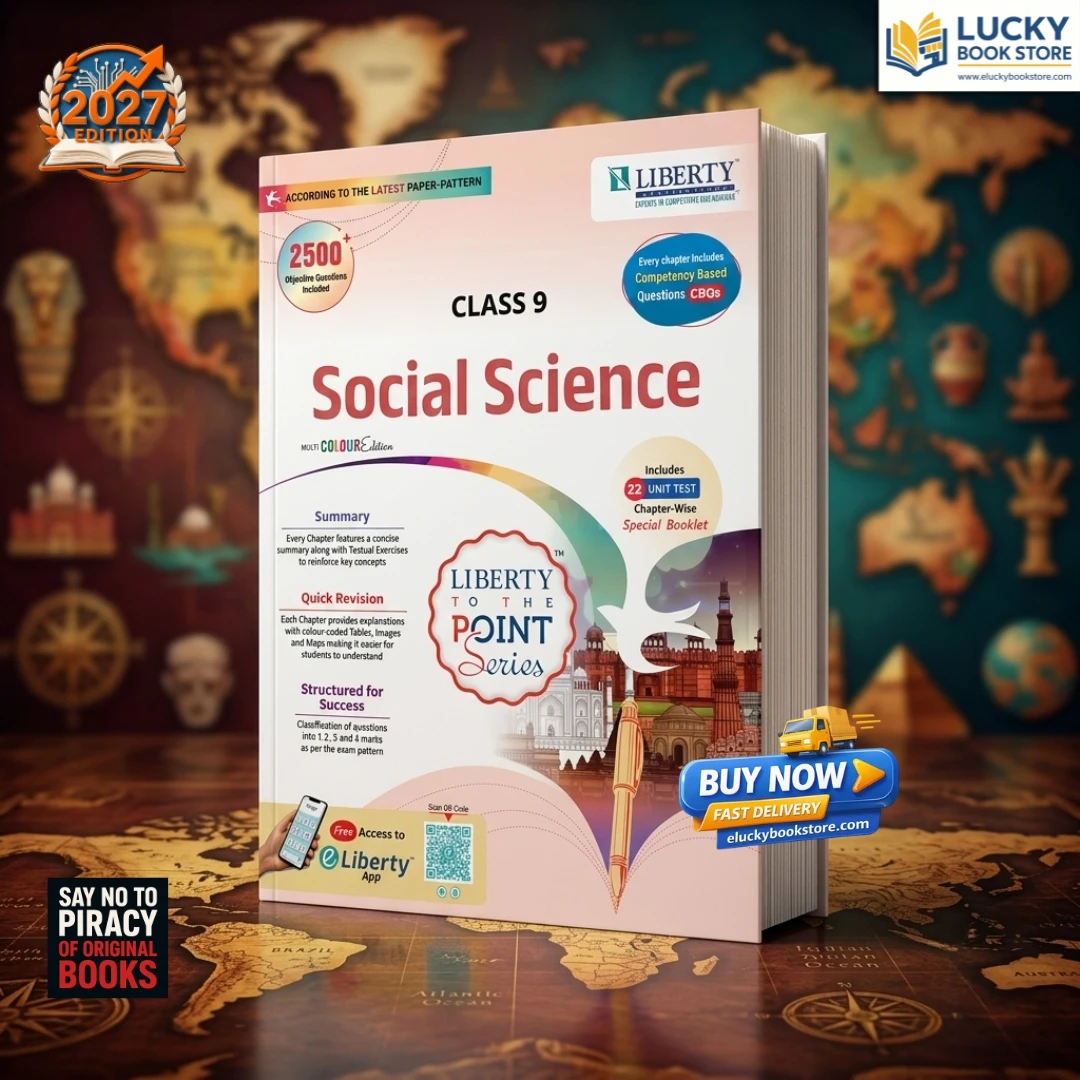 Std 9 Liberty To The Point Social Science | English | 2026 Edition