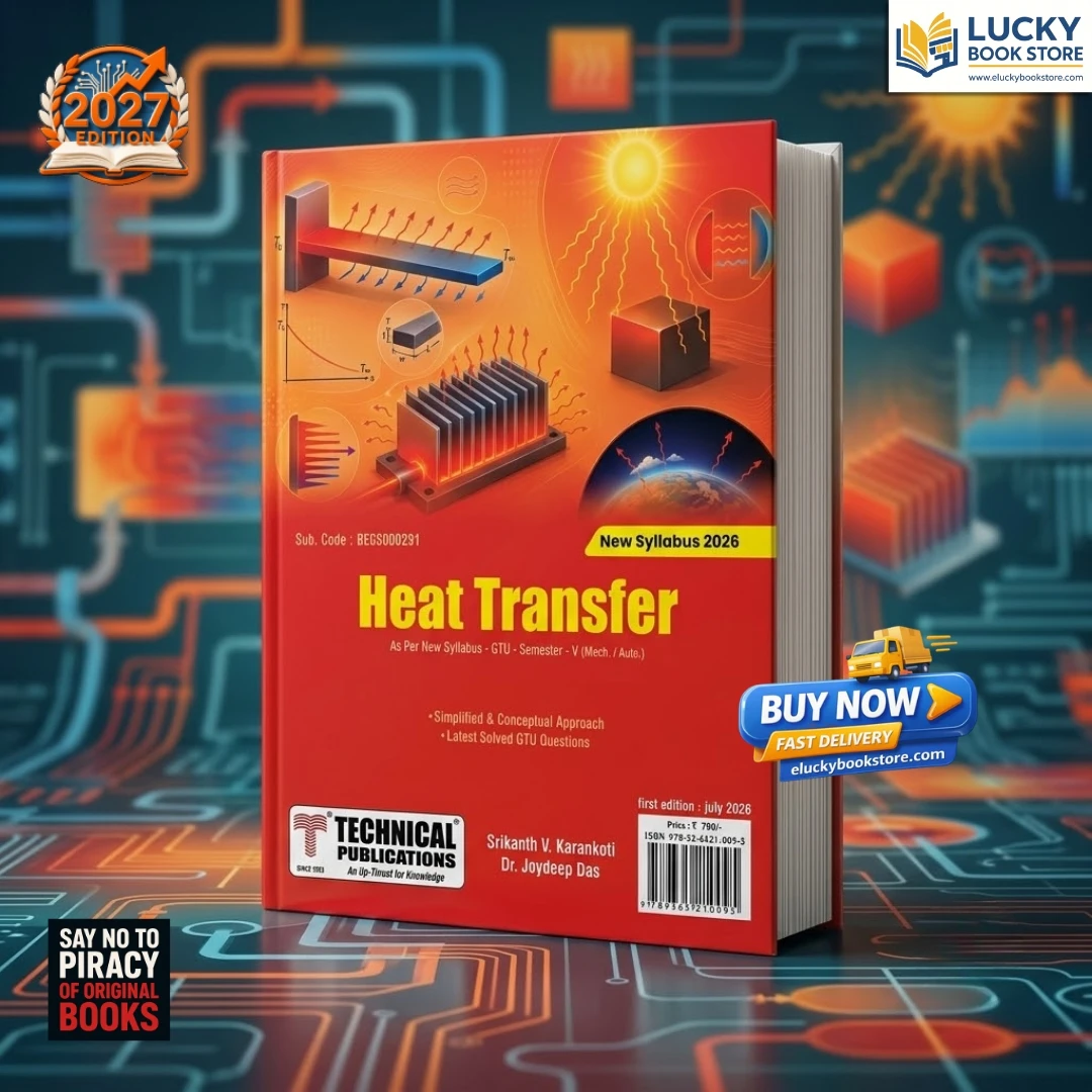 5th Sem BE Heat Transfer | Sub.Code: BE05000291 | 2026 Edition | TECHNICAL PUB