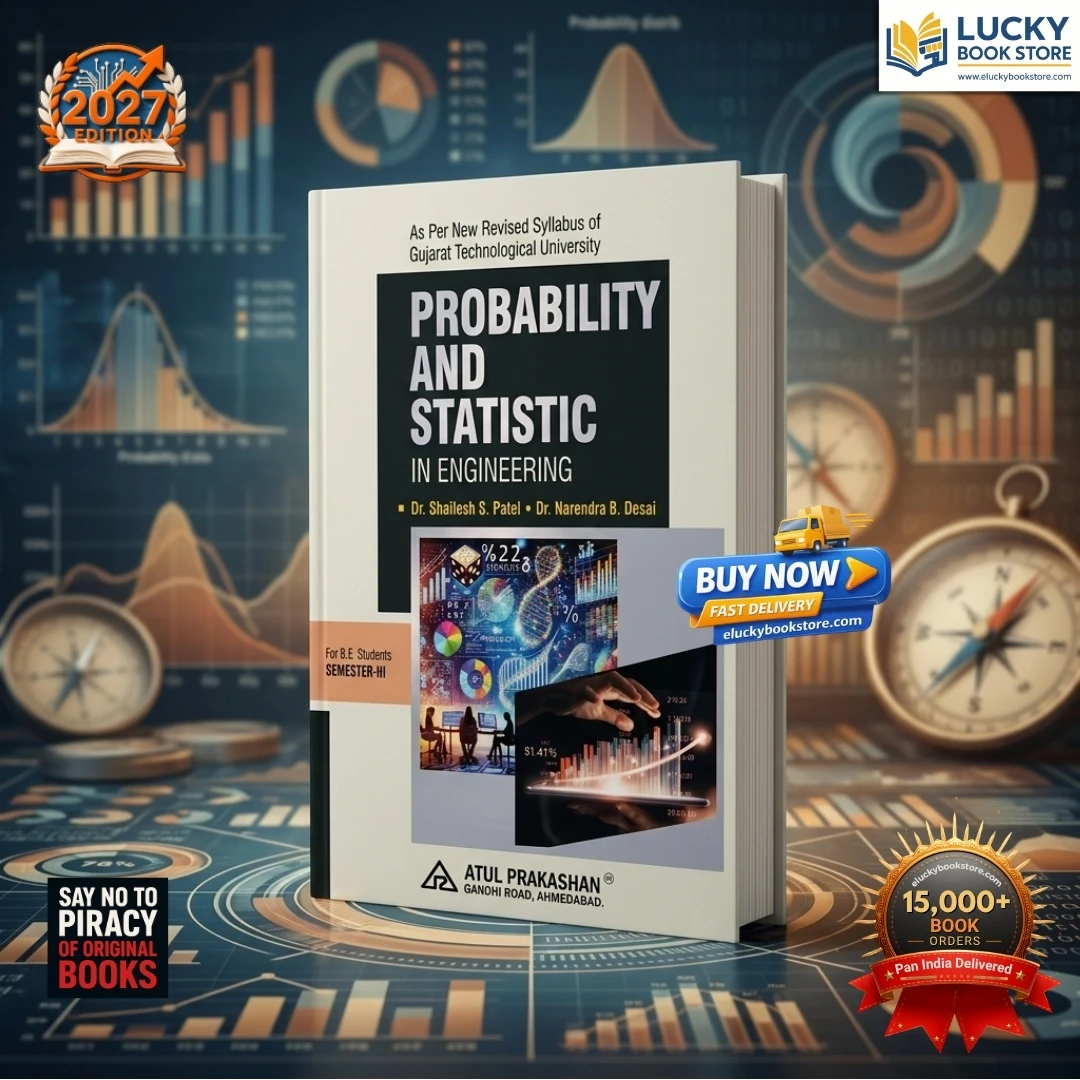 3rd Sem BE Probability and Statistic | Dr S.S Patel | 2027 Edition | Atul Prakashan