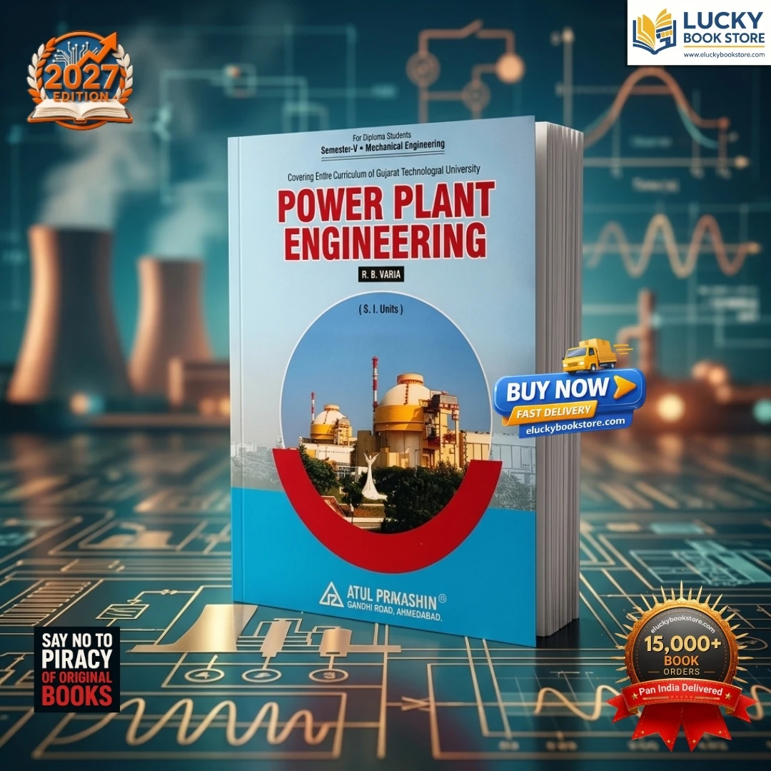 5th sem Diploma Power Plant Engineering | RB Varia | English | 2027 Edition | Atul Prakashan