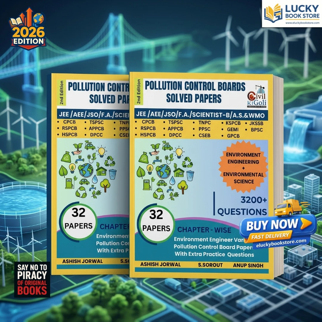 Pollution Control Boards PYQ 3200+ Questions | 32 Papers | Environmental Engineering Environental Science Engineering | S Sorout Sir, Ashish Jorwal, Anup Singh sir | Civil ki Goli