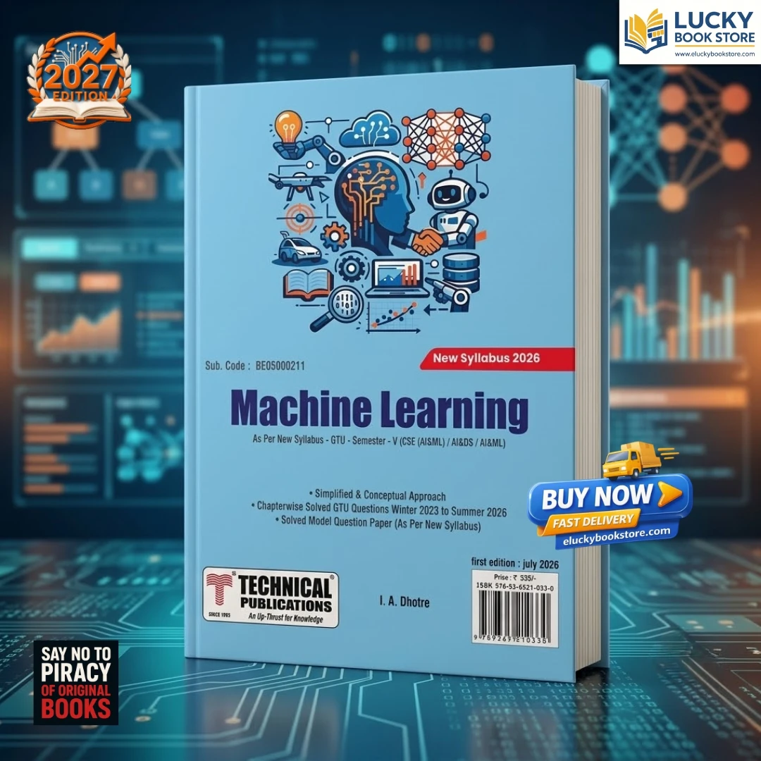 5th Sem BE Machine Learning | Sub.Code: BE05000211 | 2026 Edition | TECHNICAL PUB