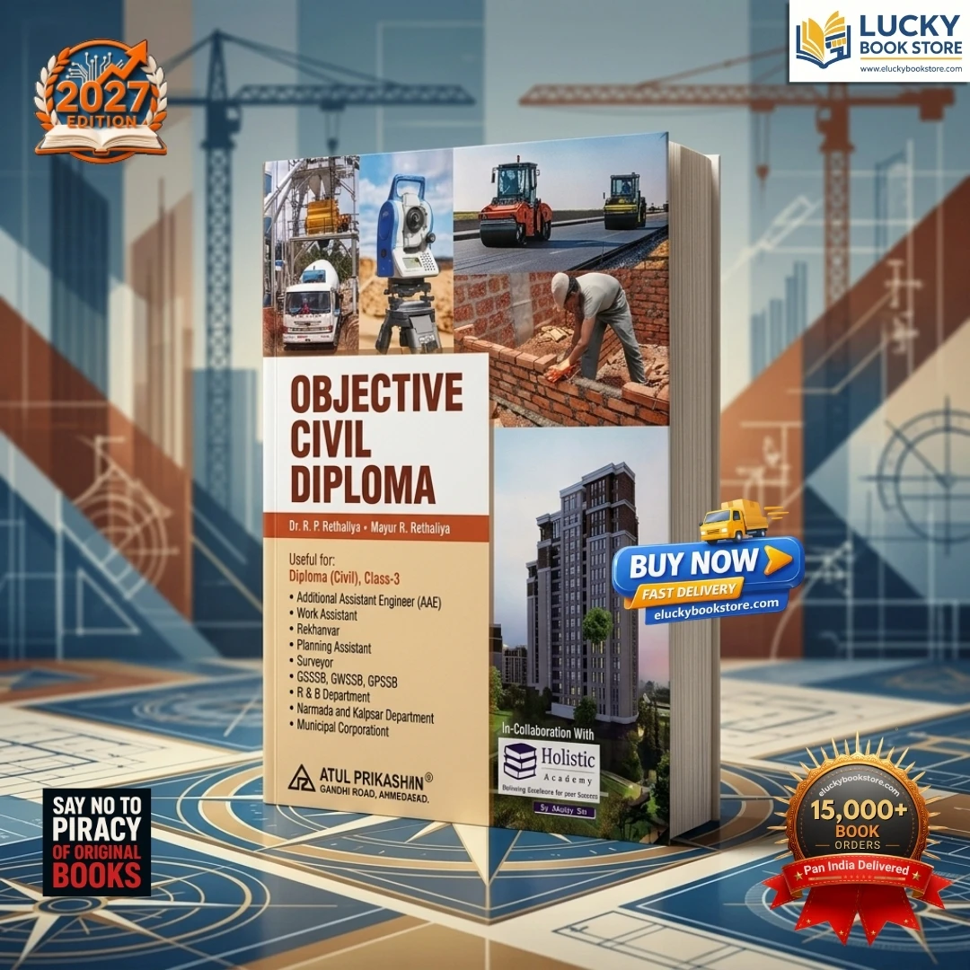 Objective Civil Diploma Engineering (In Collab With Holistic Academy) for Class-3 | RP Rethaliya | 2027 Edition | Atul Prakashan