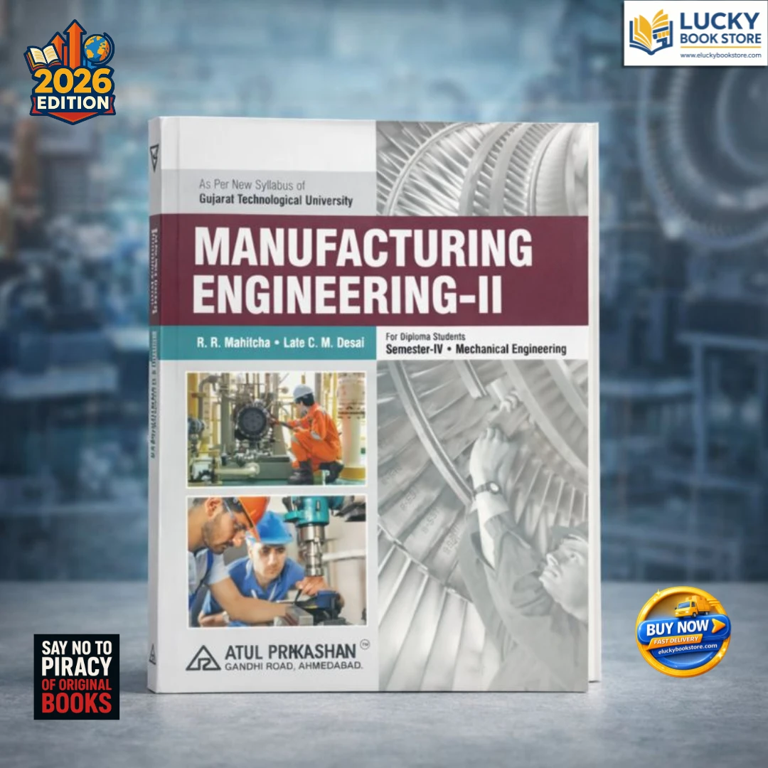 4th Sem Diploma Manufacturing Engineering-2 (English) 2026 Edition by RR Mahitcha | Atul