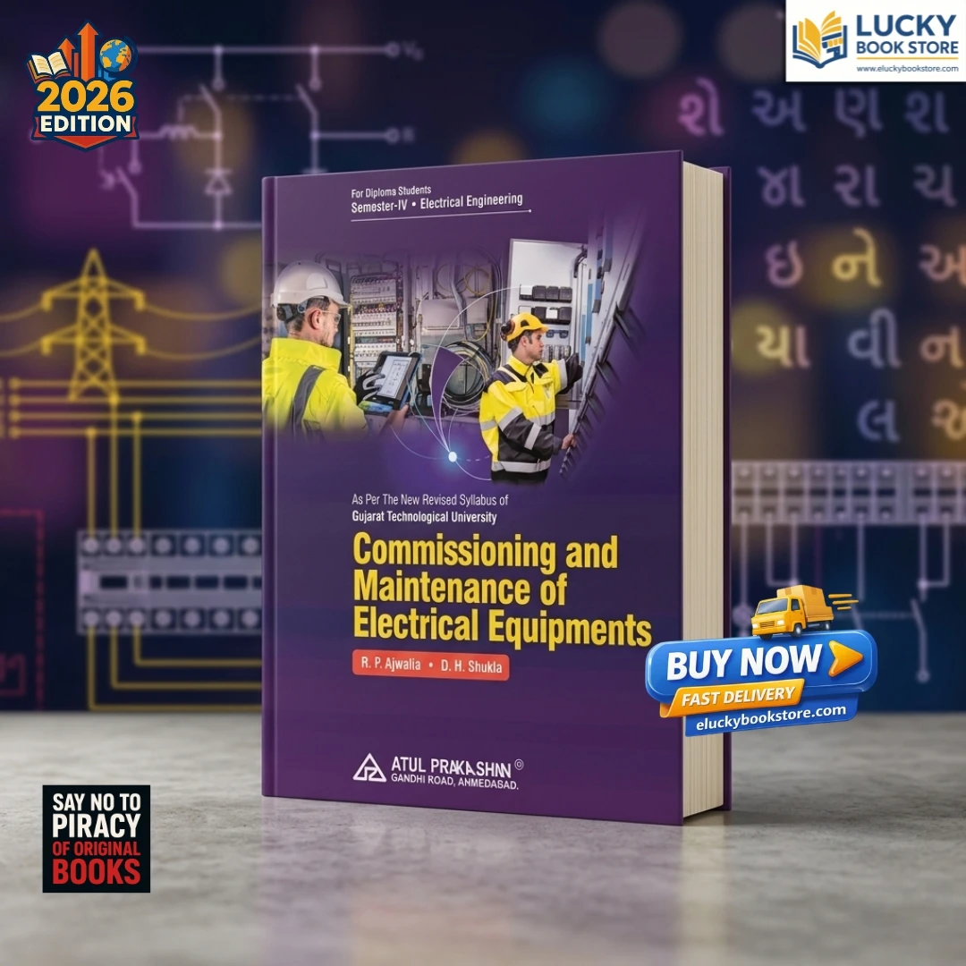 4th Sem Diploma Commissioning and Maintenance of Electrical Equipments | RP Ajwalia | English | 2026 Edition | Atul Prakashan