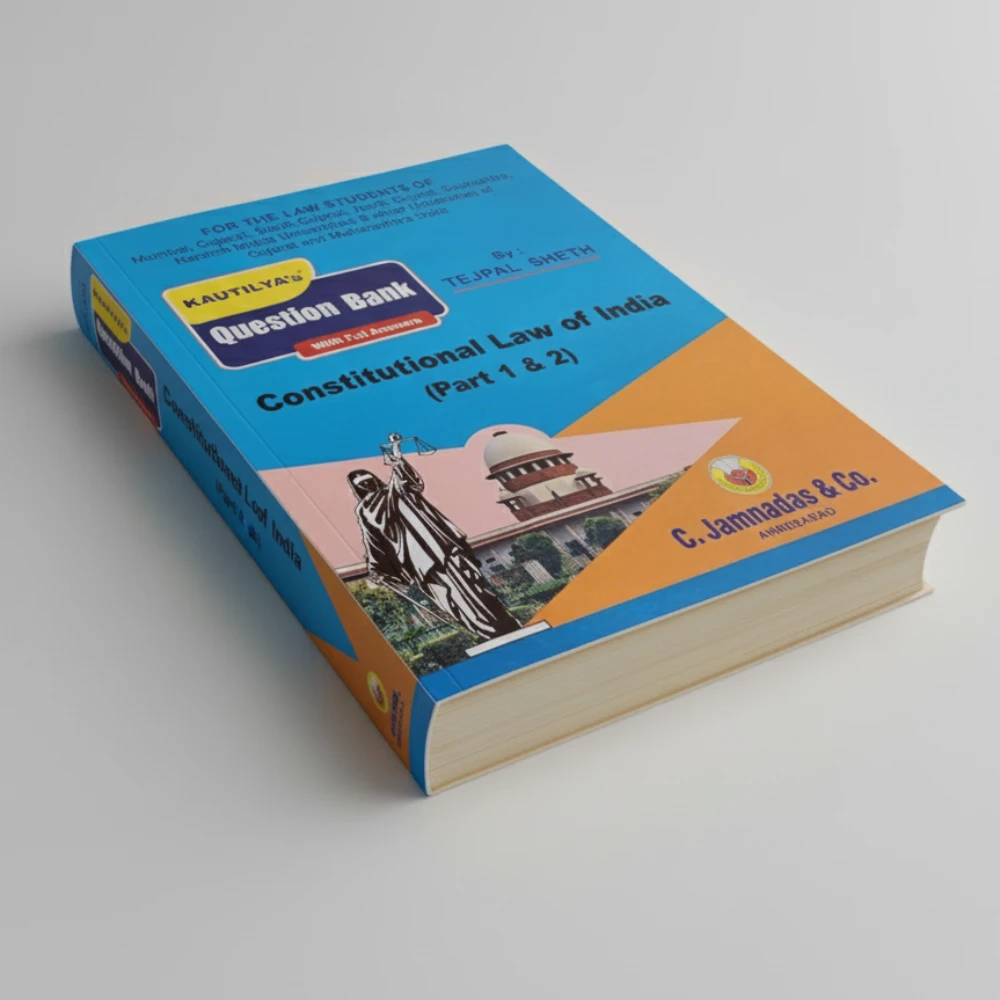 Kautilya Question Bank Constitution of India 1 and 2 (English) by C Jamnadas