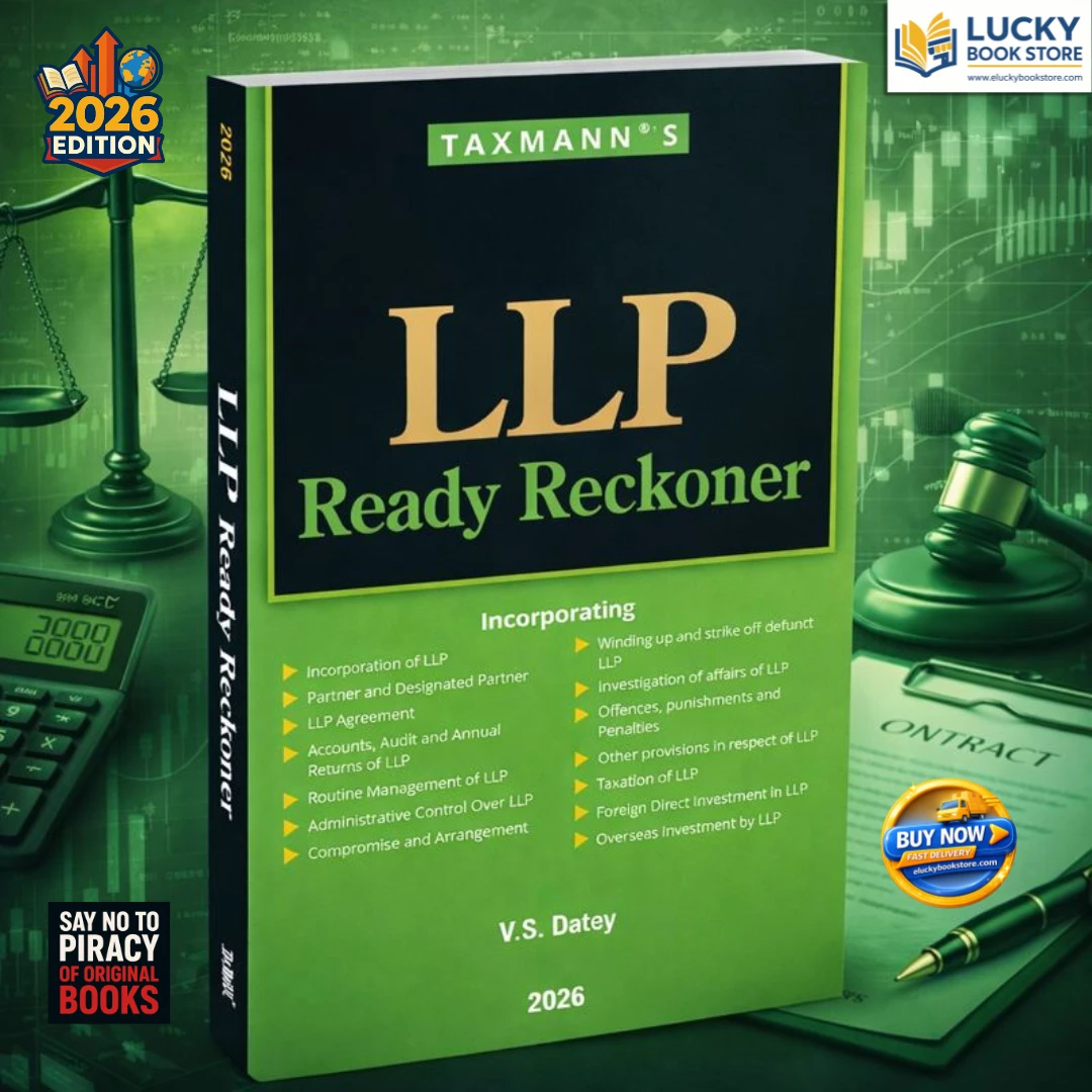 LLP Ready Reckoner By VS Datey 2026 Edition | Taxmann
