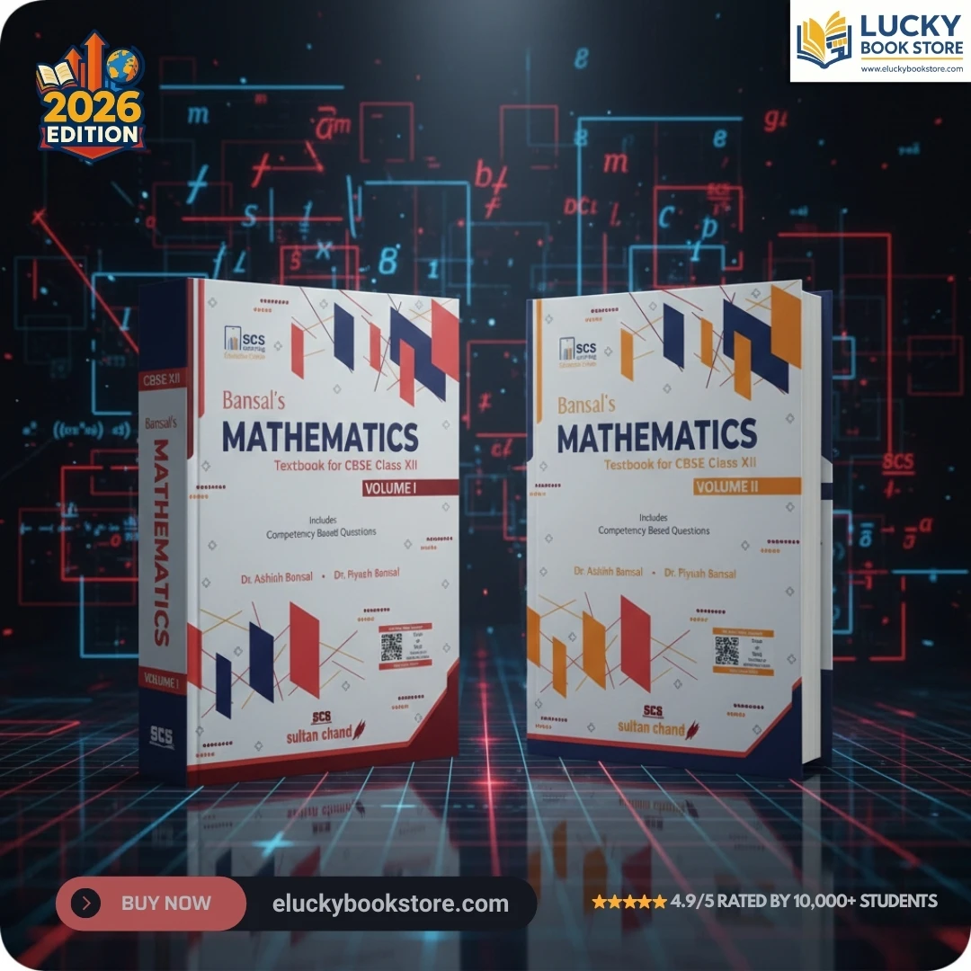 Class 12 CBSE Bansal's Textbook of Mathematics(Vol 1 and 2) 2026 Edition | Sultan Chand