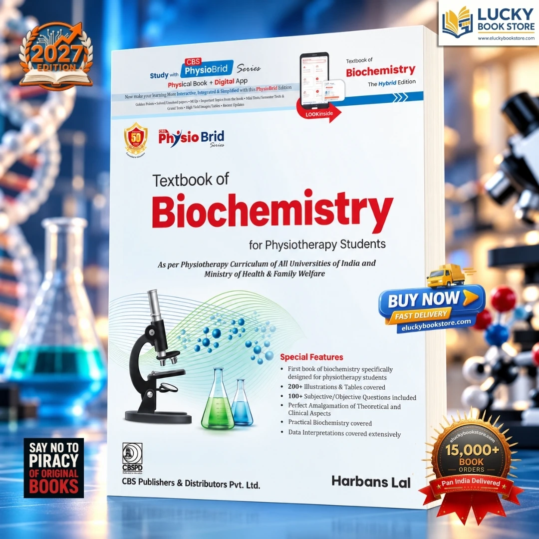 Textbook of Biochemistry for Physiotherapy Students | Harbans Lal | CBS
